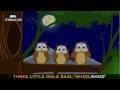 Edewcate english rhymes - One little owl