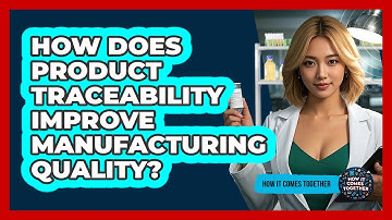 How Does Product Traceability Improve Manufacturing Quality? - How It Comes Together