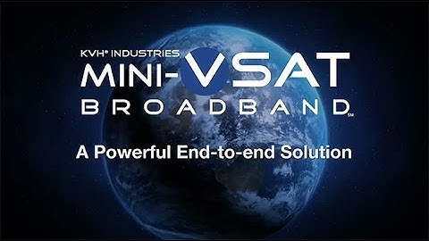 Power of One - mini-VSAT Broadband Leisure