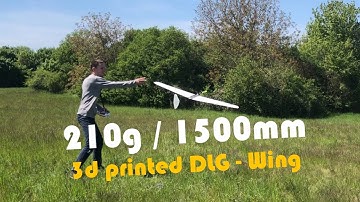 Superlight DLG Testing - 3d printed