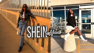 HUGE SHEIN FALL 2020 HAUL | Purses, Boots, Jackets and MORE! | Naomi Amber