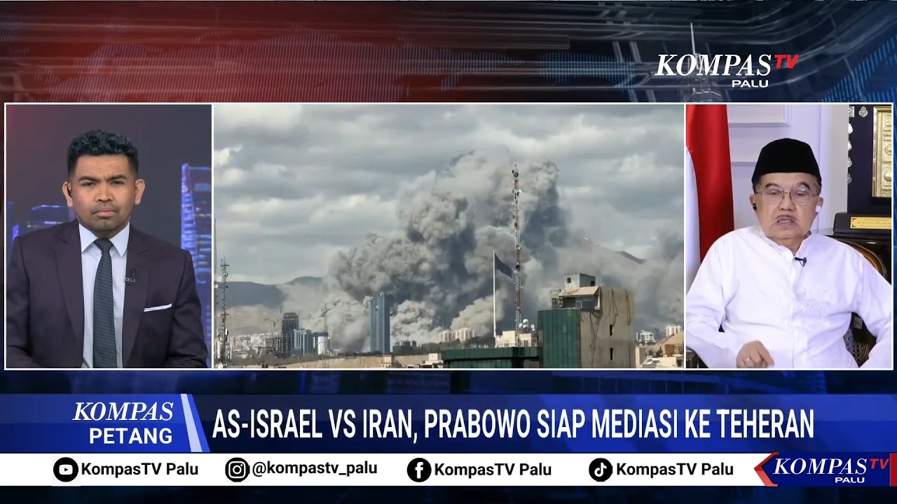 Jusuf Kalla Soal Situasi Perang AS-Iran hingga Kritik Langkah Prabowo Tawarkan Mediasi