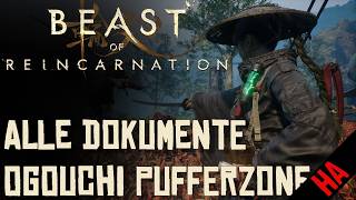 ALL DOCUMENT LOCATIONS IN THE OGOUCHI BUFFER ZONE | BEAST OF REINCARNATION