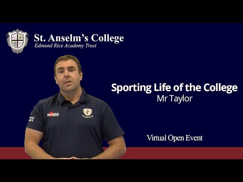 Sporting Life of the College - St. Anselm's College Virtual Open Event