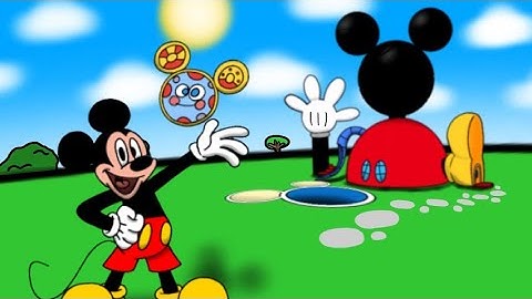 Mickey Mouse Clubhouse Appearing Animation On Flipaclip