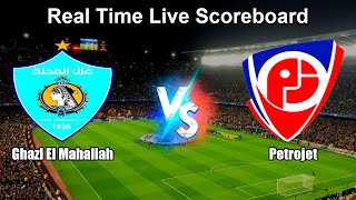 Ghazl El Mahallah vs Petrojet Live Score - Egyptian Premier League