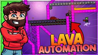 I Used LAVA to Automate Mining in the NEW Sandustry Update!