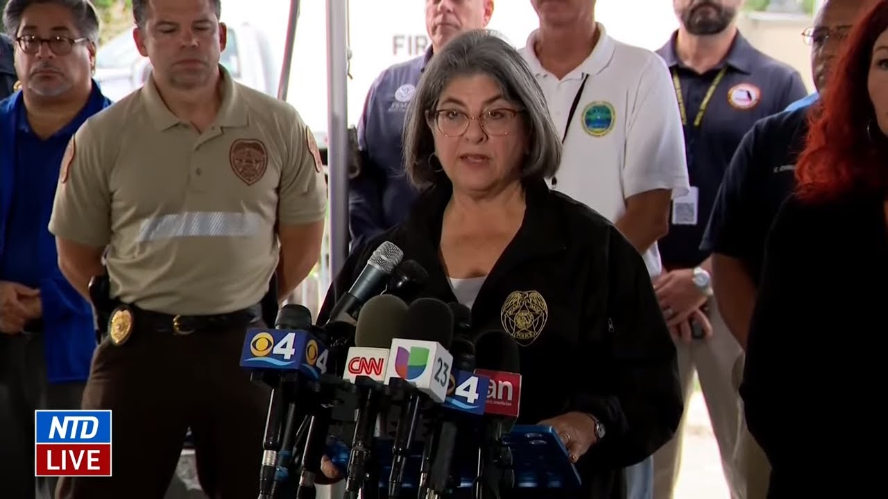LIVE: Major Update on Florida Condo Collapse (July 7) | NTD News - YouTube