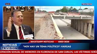 El Diputado Luis Diego Vargas, Señala Al Pln De Bloquear El Proyecto De Expropiaciones.