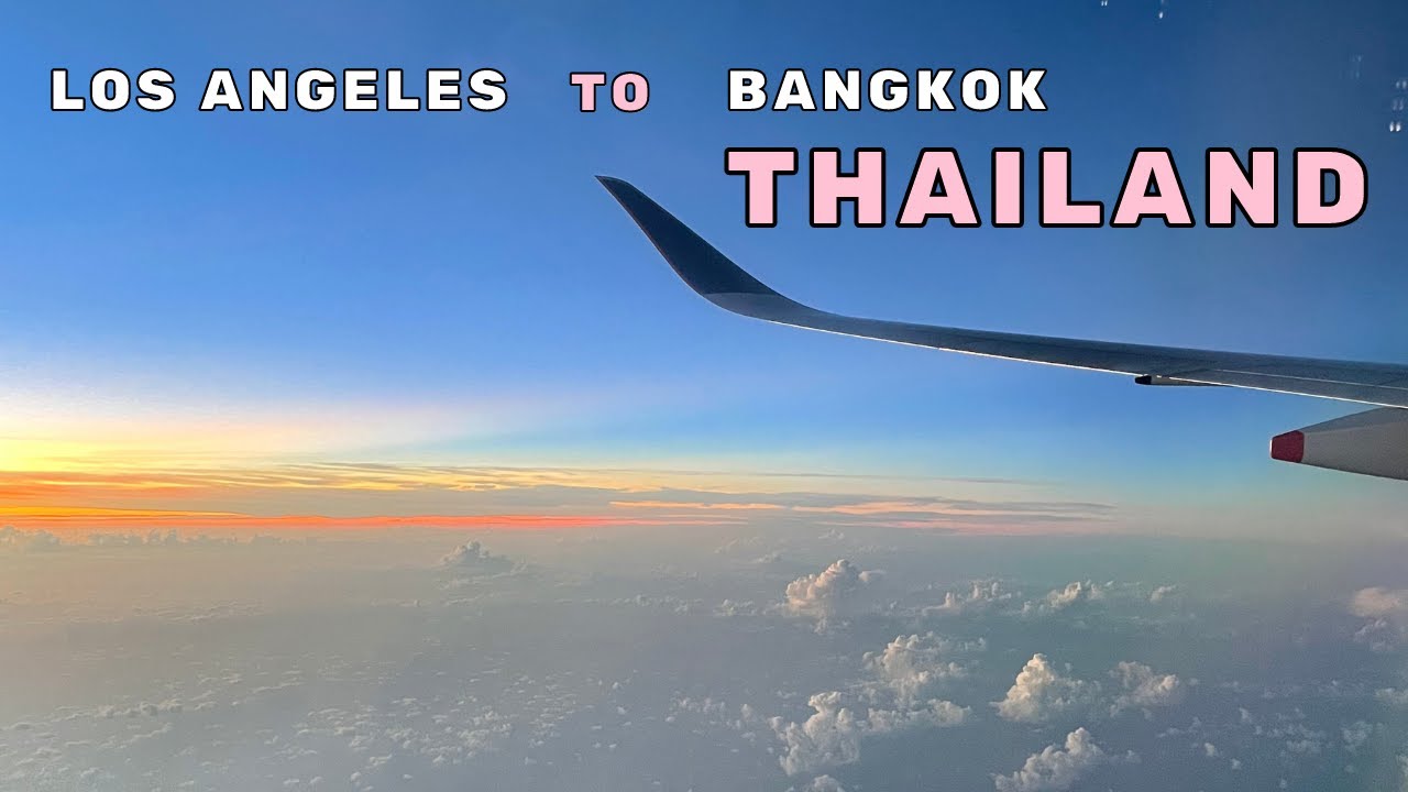 Traveling during pandemic Singapore Airline Los Angeles to Bangkok