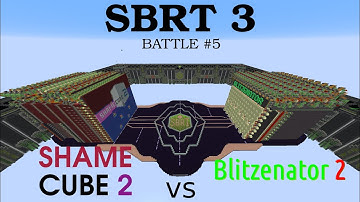 SBRT 3 Fifth Battle: ShameCube 2 vs Blitzenator 2