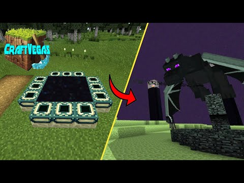 Can you fight ENDER DRAGON in Craft Vegas (very epic)