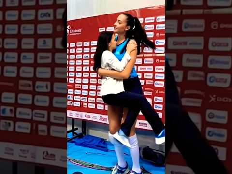 Tall Volleyball Player Beautiful Woman #ai #volleyball