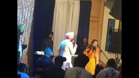 Shehnaz gill with Ravinder grewal live show Canada