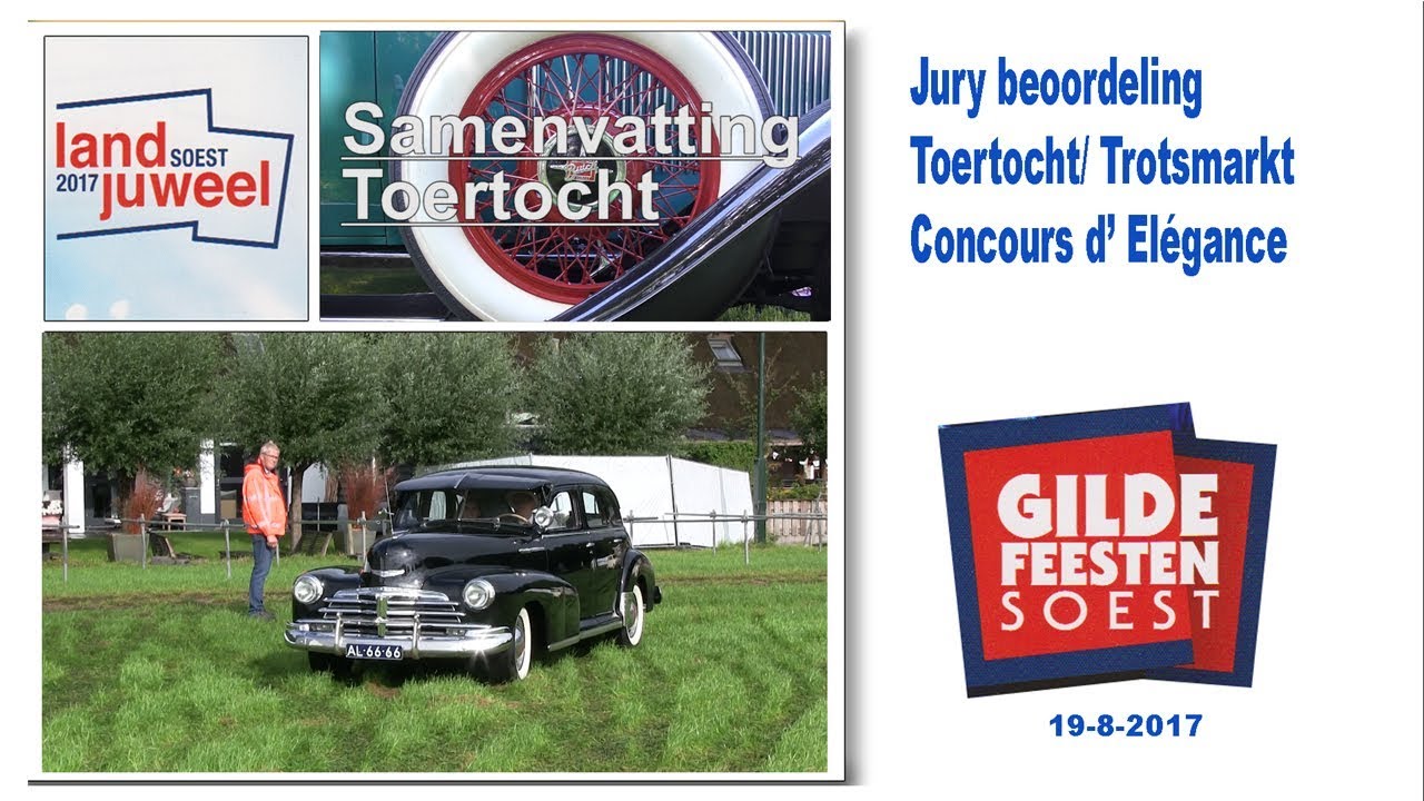 Landjuweel 2017,  Gildefeest Soest, Oldtimer toertocht