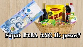 1K Grocery Challengechacha Santain