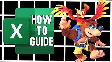 How to make a Platformer Game in EXCEL - Game Dev