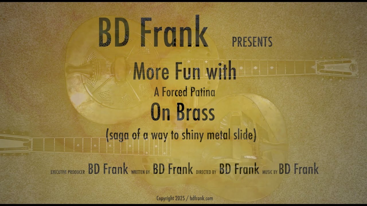 Forced Patina on Brass (Quick)