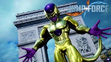 NEW! Jump Force Trailer | SSGSS Goku , Vegeta Transformation and Golden Freiza