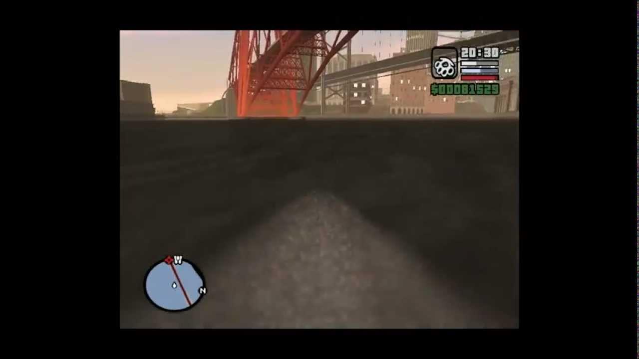 missão "Assalto Anfíbio" Pegando Capacidade Pulmonar GTA San