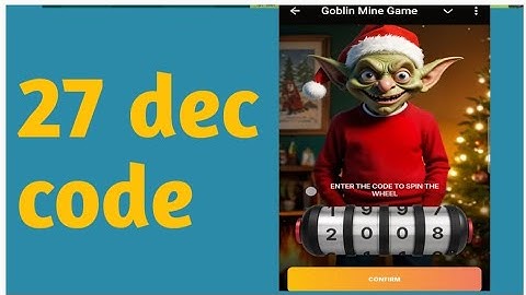 goblin mine game code #27DEC spine code today #goblin #mine #code #today #puzzle today  #cod