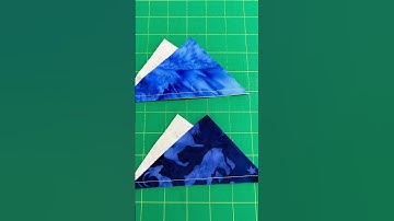 Make a Zig Zag block! August edition of the Little Bit Different BOM #quilting #blockofthemonth