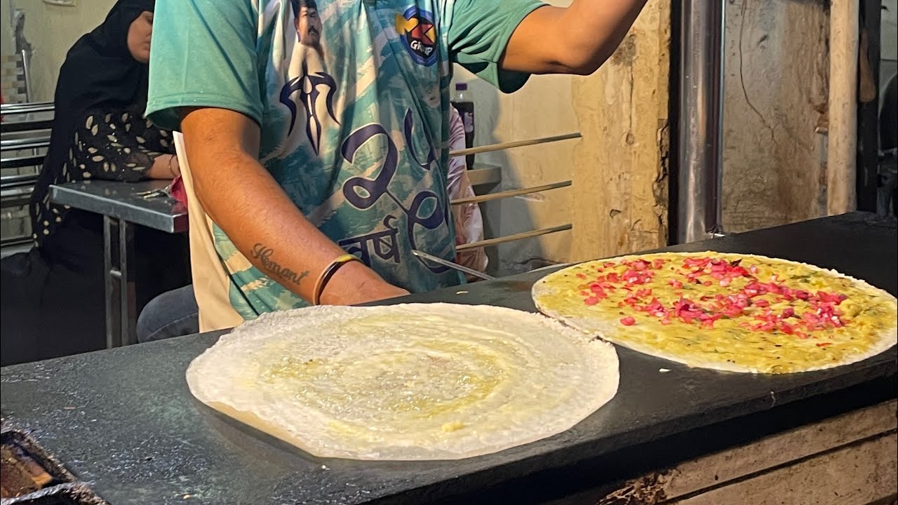 Masala Dosa kaise Banate Aap ko dikhayein 🥵😱 🥞 India Street Food #viral #food #indianfood #video 