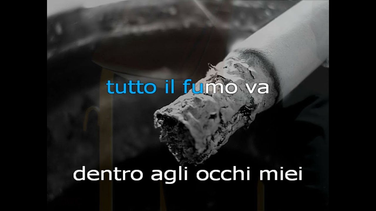 Adriano Celentano - Fumo negli occhi (karaoke - fair use)