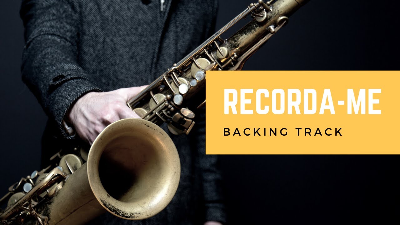 RecordaMe Backing Track 140bpm Jazz Play Along! YouTube