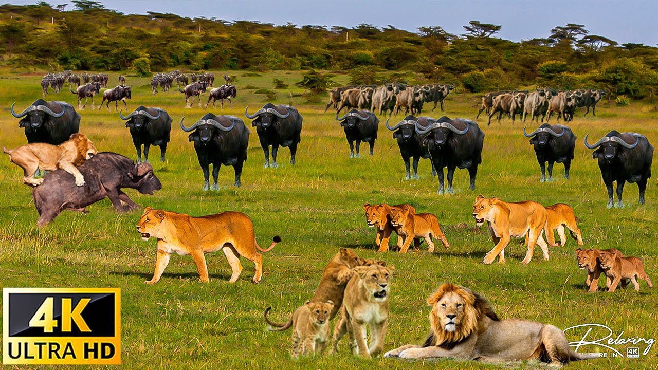 4K Африканские животные: национальный парк Какум - живописный фильм о дикой природе