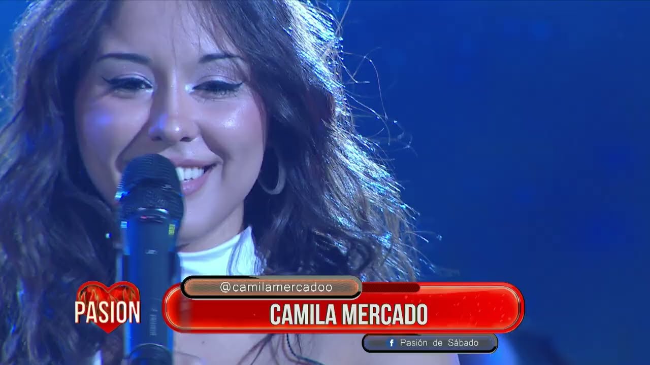 Camila Mercado en vivo en Pasion de Sábado 20 12 2025
