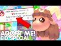 Adopt me eid specialyou have 24 hours to get your dream pets for free roblox