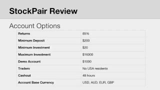 StockPair Binary Options Review