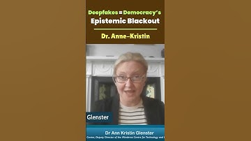 Deepfakes = Democracy’s ‘Epistemic Blackout, #Deepfakes #Misinformation #AI #CivicTrust