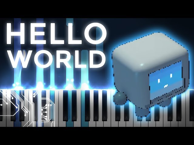 louie zong · hello world | LyricWulf Piano Tutorial on Synthesia class=