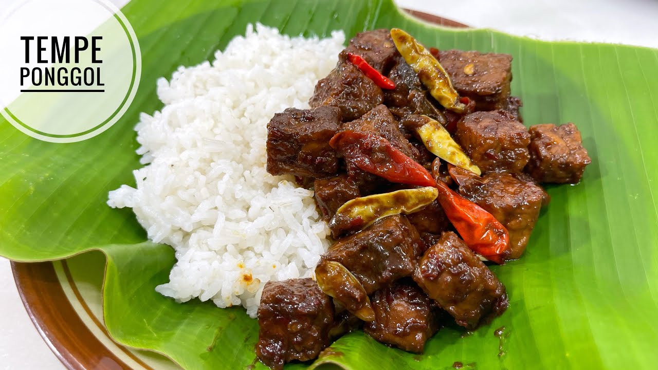 KEMANA AJA SELAMA INI TERNYATA TEMPE DI OLAH BEGINI ENAK BANGET !! TEMPE PONGGOL