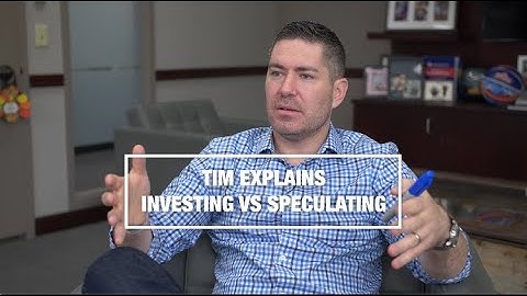 Investing vs. Speculating