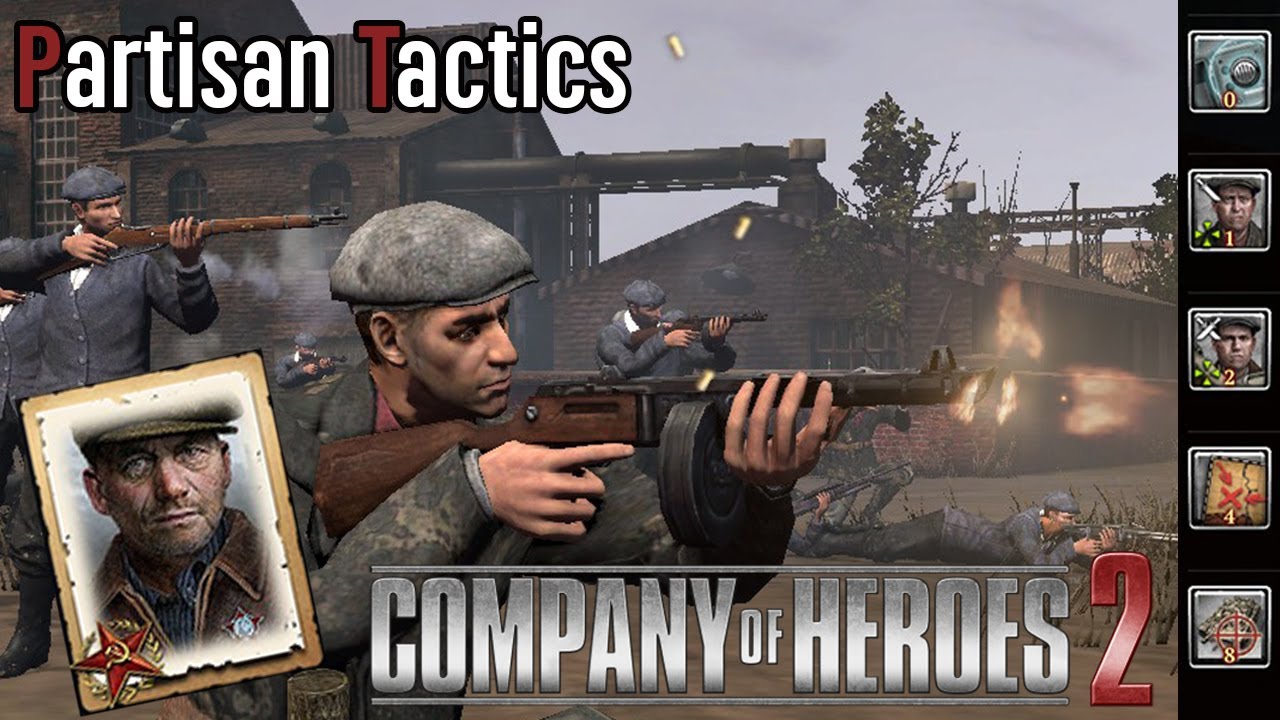 CoH2 รีวิวสายบัญชาการ Partisan Tactics - YouTube