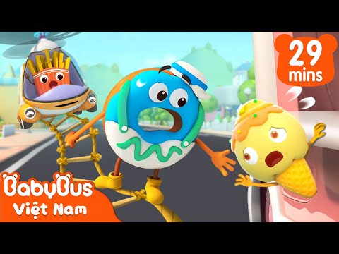 Video Giải cứu kem ốc quế | Hamburger và những người bạn |... - youtube