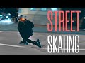 Callejeando sobre ruedas / freeride en patines &amp; skate Madrid