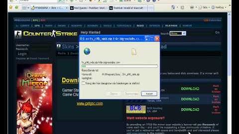 How to Install Cs 1.6 And CZ Skins