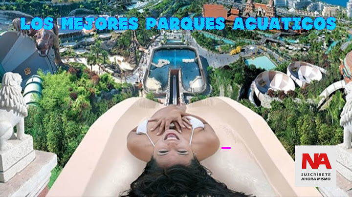 Estos son los 12 mejores parques acuáticos del mundo