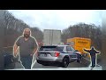 Truck driver hit by semi rolling backwards | Proof why everyone needs a dashcam | Ignored by police