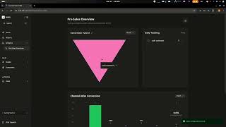 Adding your first interaction log for the per sales overview dash