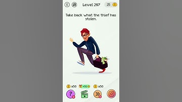 Braindom Level 297 take back what the thief has stolen.