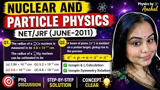 🔥 Nuclear &amp; Particle Physics | CSIR NET/JRF June 2011 PYQ | Q1 &amp; Q2 | @physicsbyanchal2000 