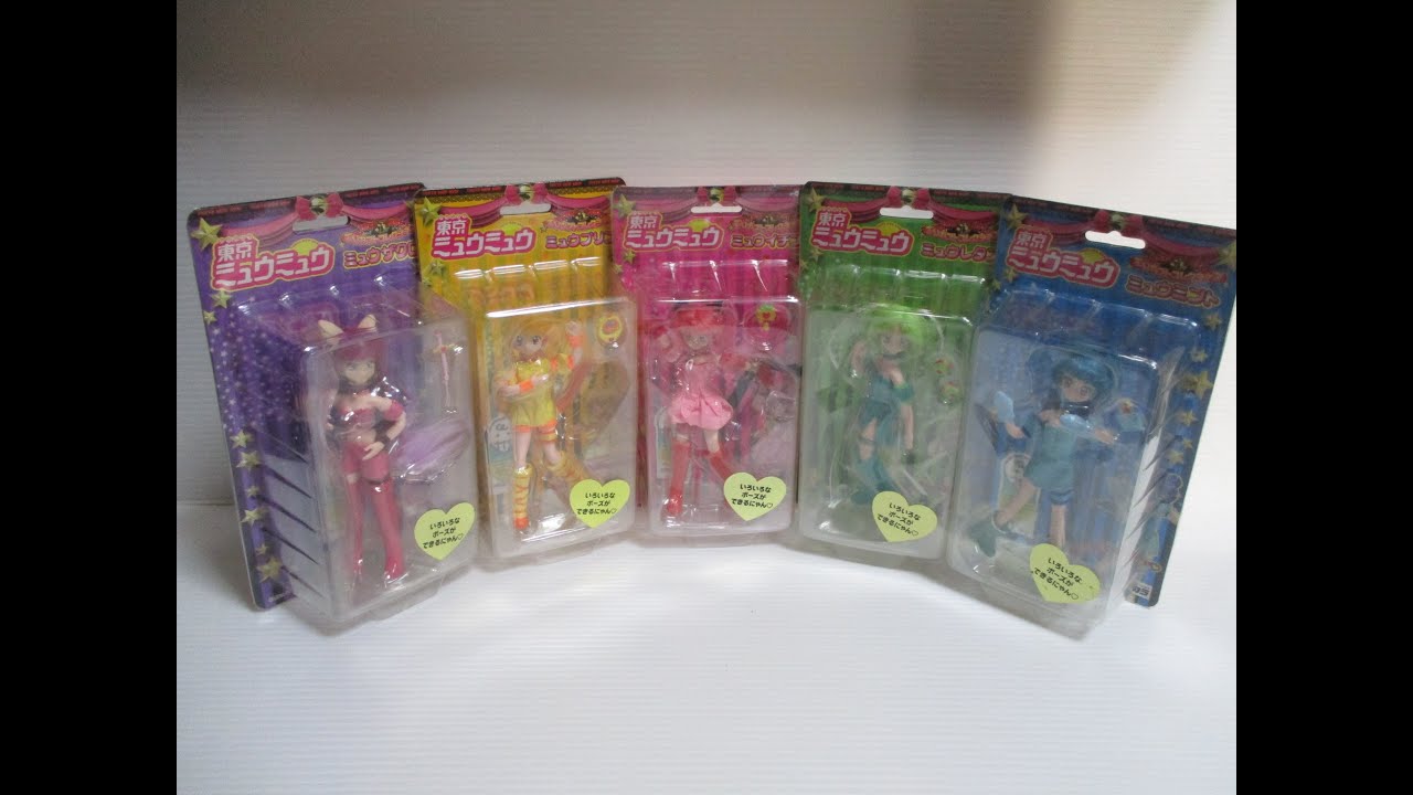 Tokyo Mew Mew Figure Elegant Collection Doll Set of 5 東京ミュウ