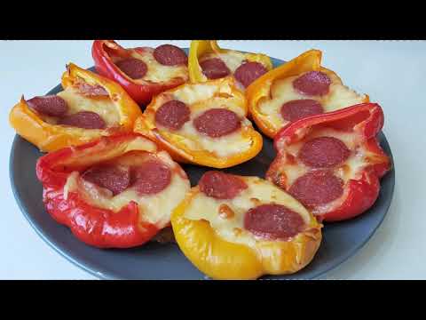 Βίντεο: Γλυκές πιπεριές με μοτσαρέλα