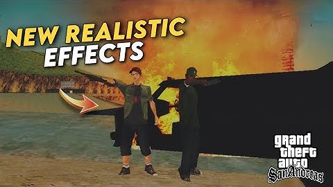 GTA5 NEW REALISTIC EFFECTS | GTA SAN ANDREAS ROLEPLAY PH SERVER
