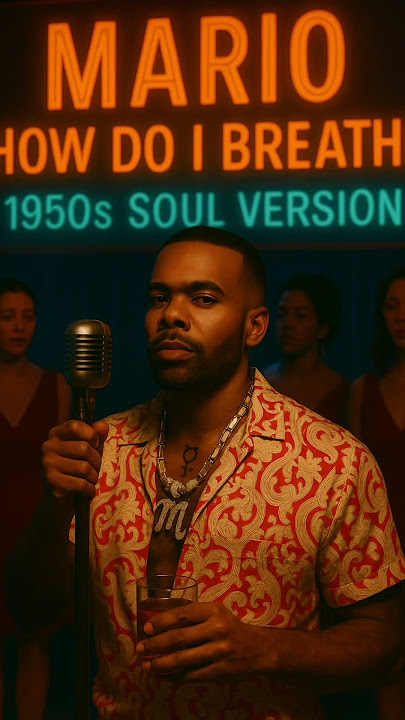 What if Mario dropped How Do I Breathe back in the 1950s? 🎙✨ #Mario #HowDoIBreathe #SoulVersion